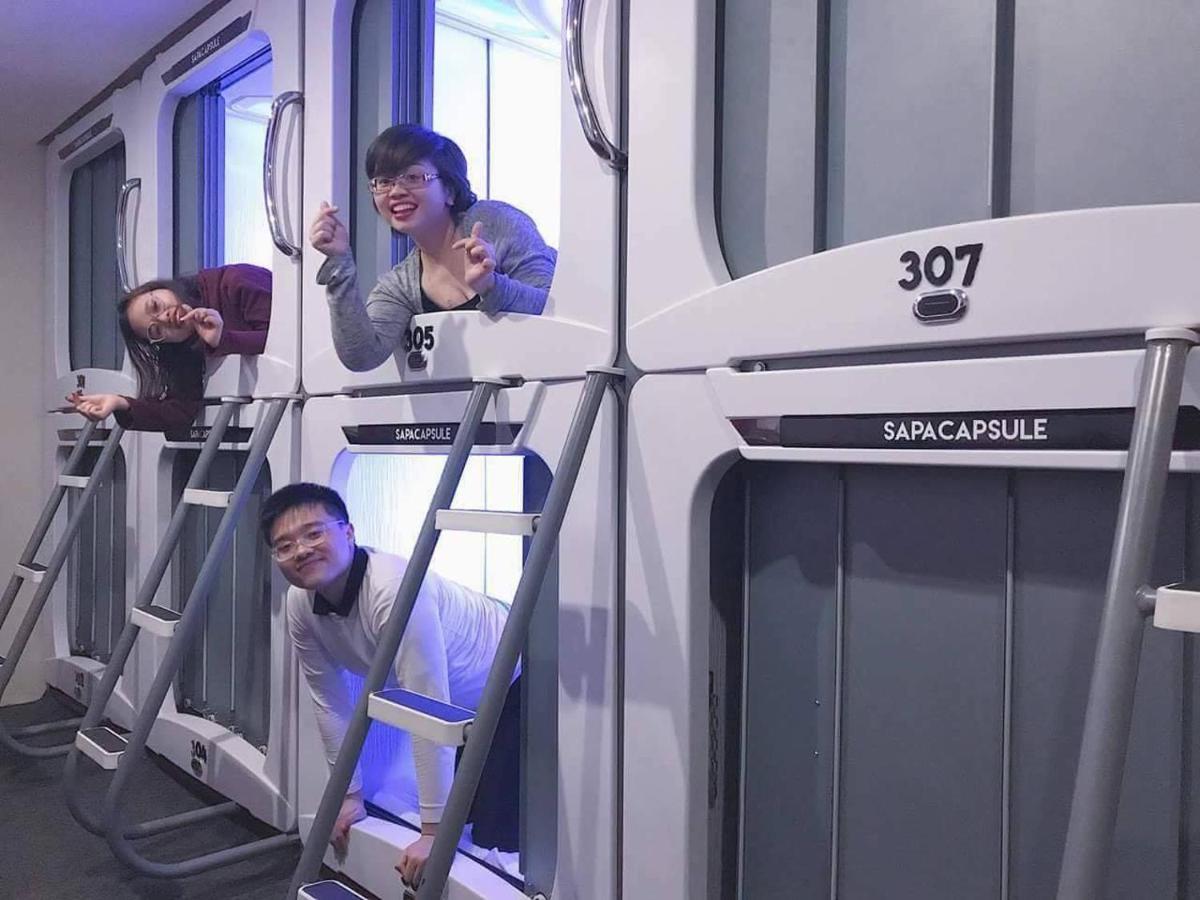 Sapa Capsule Hotel Dış mekan fotoğraf